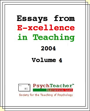 [Essays from Excellence in Teaching 2004 Vol. 4]